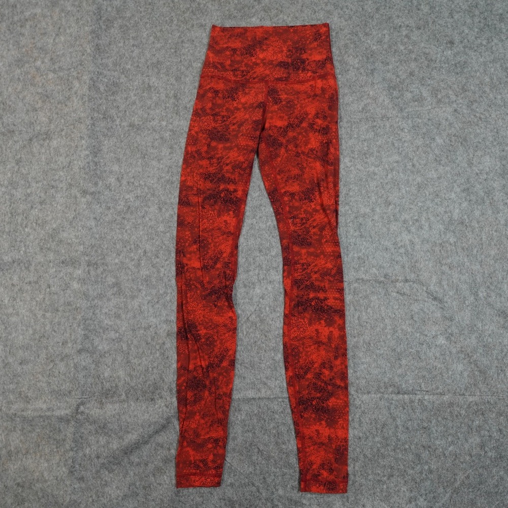 Lululemon Leggings Womens 2 Align High Rise 28" Yoga Run Workout Lunar New Year